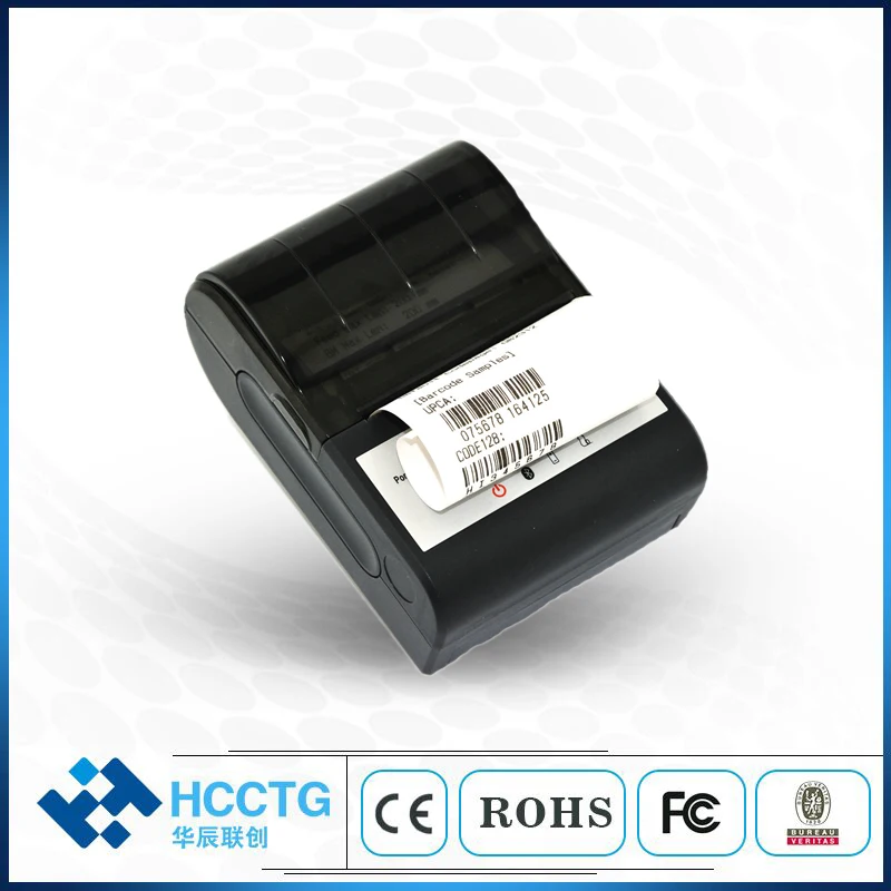 Переносной термопринтер с USB Bluetooth 58 мм постоянный ток 5 В 12 1500 мАч 7 4 аккумулятор