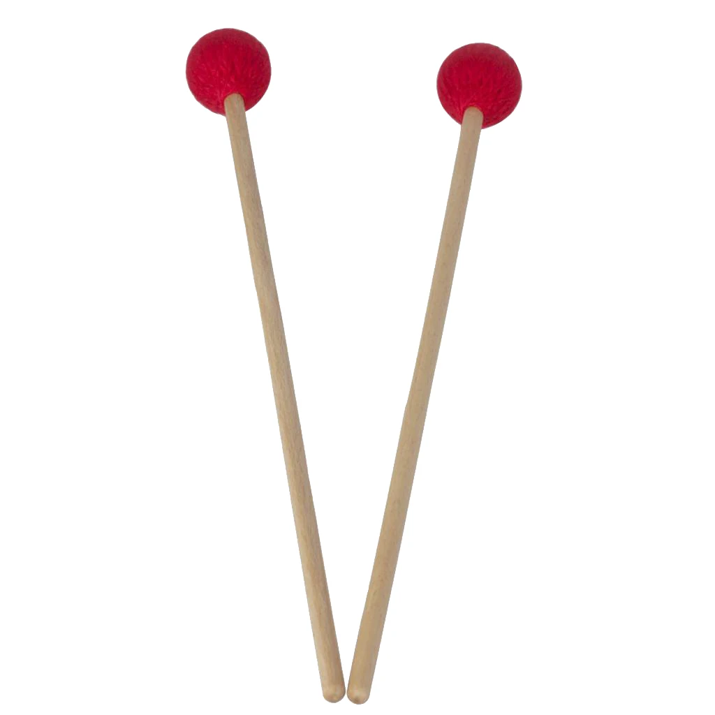 1 пара Marimba Glockenspiel ксилофон Mallets детали ударного инструмента