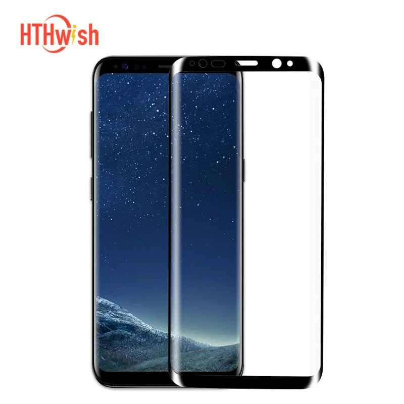 Закаленное стекло с полным покрытием для Samsung Galaxy S8 S9 S10 Plus Note 9 8 защита экрана