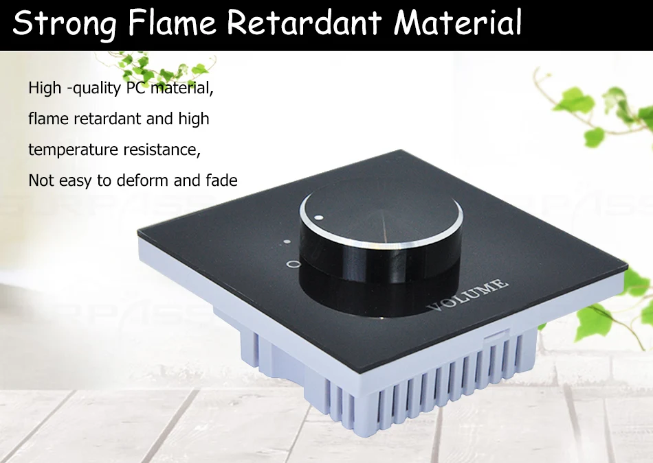 fixa, controlador de música, amplificador, Home Deco, Volume Up, 2 canais, 5 Ajuste