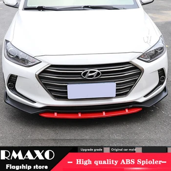 

For Elantra Body kit spoiler 2016-2018 For Hyundai Elantra SC ABS Rear lip rear spoiler front Bumper Diffuser Bumpers Protector