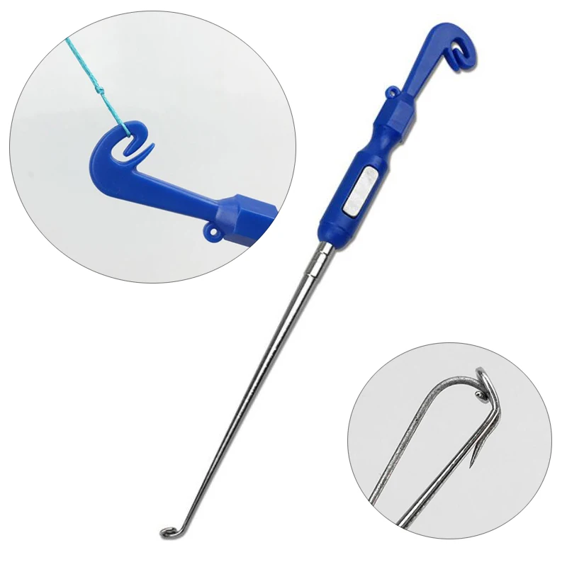 Herramientas de atado de nudos de mosca Universal para pesca, herramienta de atado de nudos rápido y gancho, Clip de mosquetón