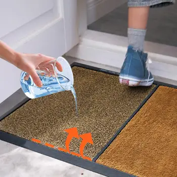 

Nordic Style Simple Breathable Absorbent Clean Mat Anti-Slip Door Floor Rug Mat Dust Removal Sand Scraping Doormat Home Decor