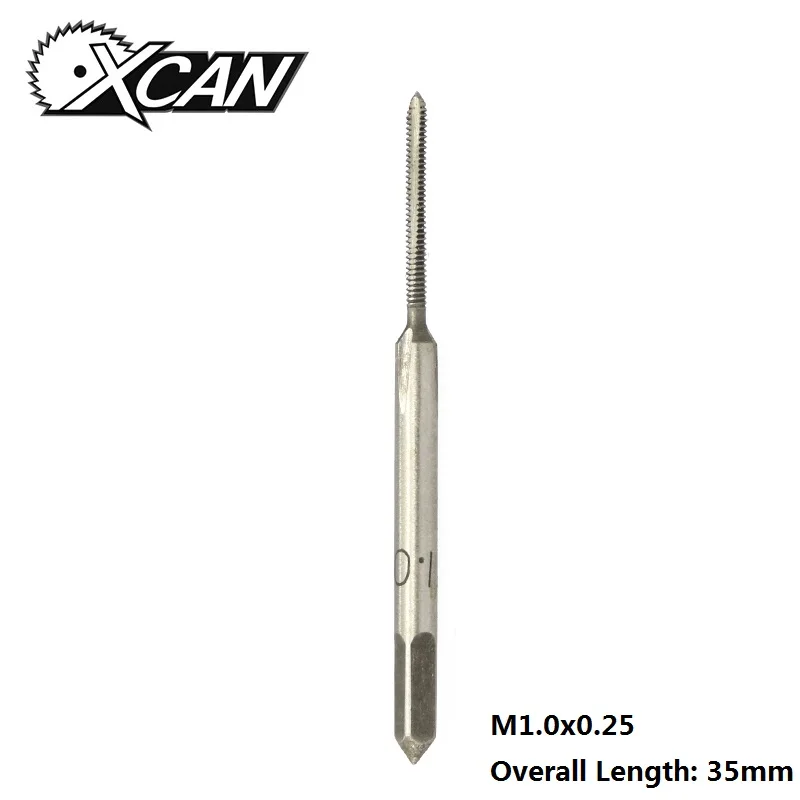1pc M1x0.25 XCAN M1-M1.8 мини-резьбовой кран сверло быстрорежущее 6542 Прямой Флейта с винтовым отверстием сверло Метрическая машина резьбовой кран - Цвет: 1pc M1x0.25