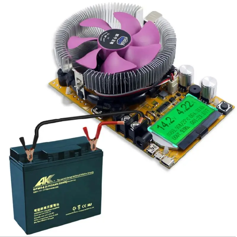  Electronic Load Tester 150W 200V 20A USB Adjustable Testing Module Power Meter 831F