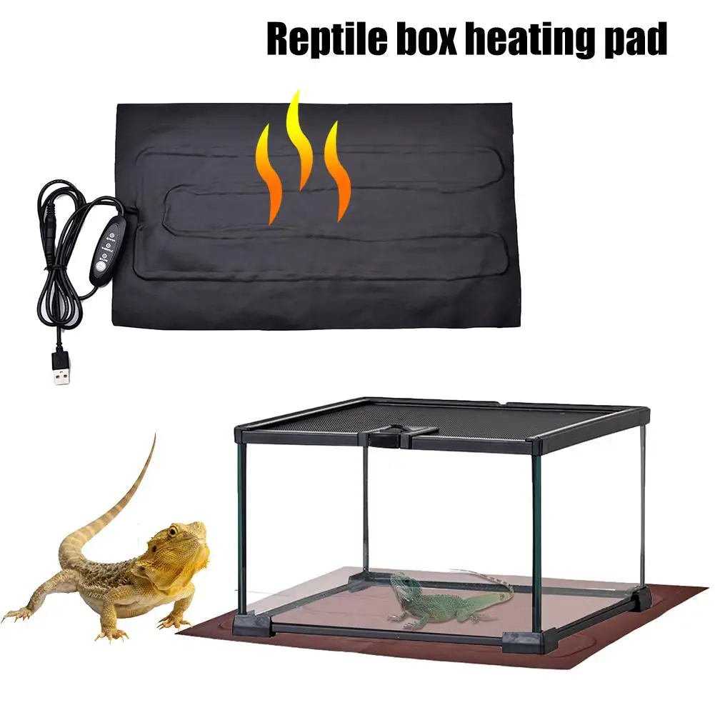 Reptile Heating Pad Timing Switch Pu Heating Cloth Heat Mat