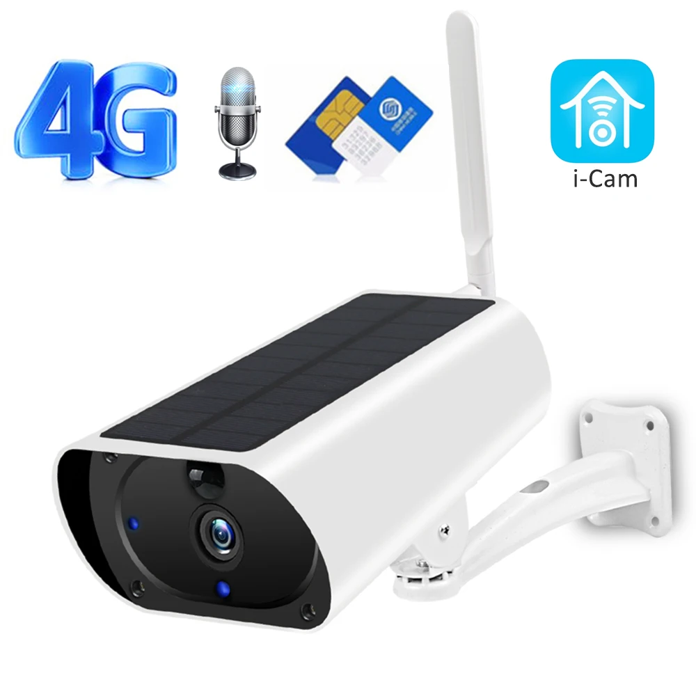 ZILNK беспроводная камера безопасности на солнечных батареях, 3G, 4G, 1080P HD, Wi Fi, с питанием от батареи, пир, детектор движения, 2 Мп, sim карта, IP камера|Камеры видеонаблюдения| | АлиЭкспресс