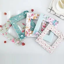 JLY деревенский стиль Флористический наклейки на выключатель ткань переключатель для покрытия Европейский Стиль пылезащитный настенные декоративные наклейки набор гнездо Pr