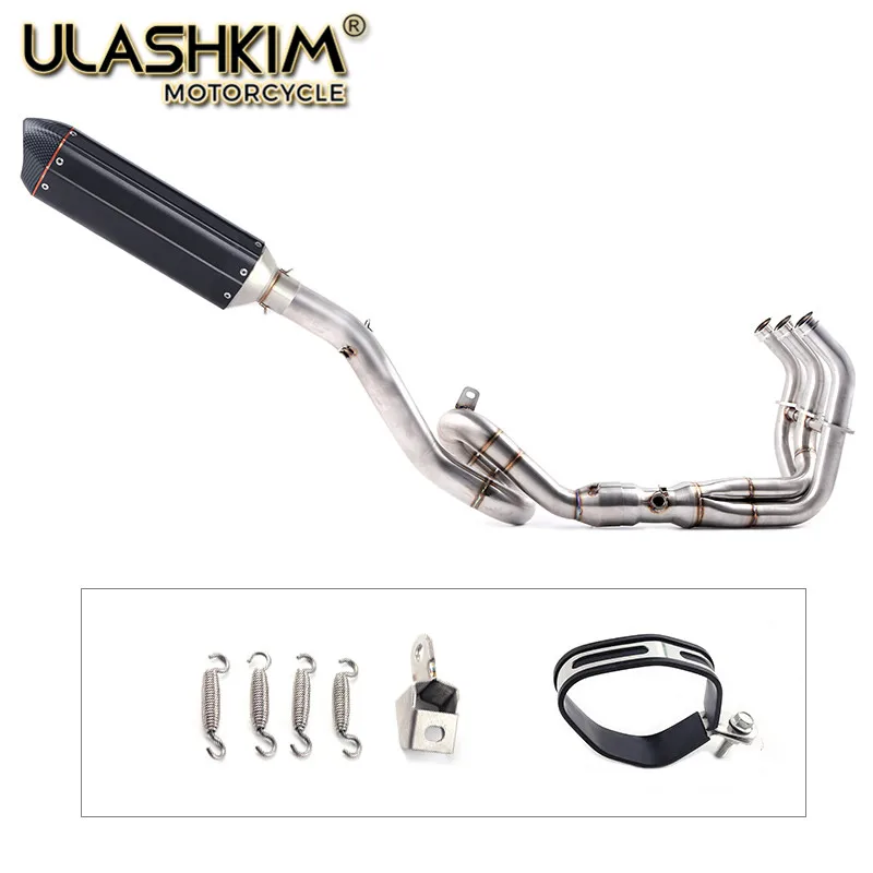 Полная система скольжения на мотоцикл выхлопной для Yamaha MT-09 FZ-09 MT09 TRACER FZ09 до