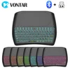 VONTAR rétro-éclairage BT clavier D8 Super anglais russe 2.4G sans fil Mini clavier Air souris pavé tactile pour Android TV BOX ► Photo 2/5