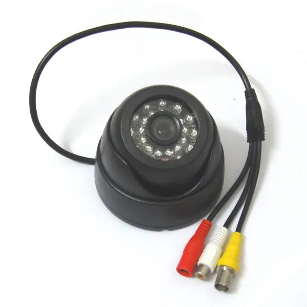 

1/3" 800TVL Sony CCD IR Color Security CCTV Mic Camera Dome, 3.6mm 1080P 3mp Lens Audio wide angle Cam