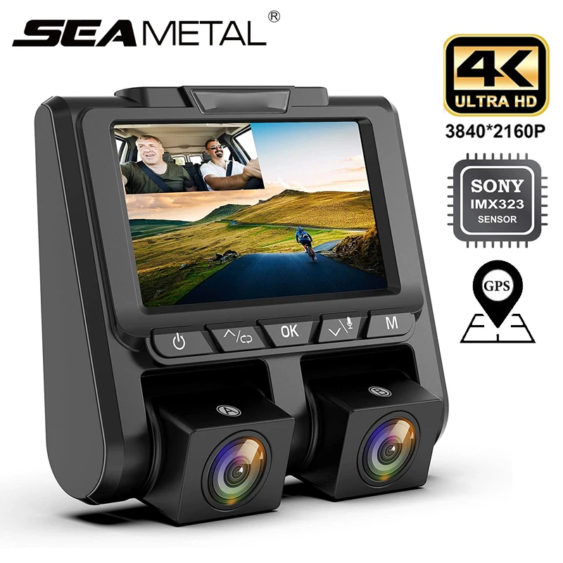 C mara De Salpicadero Para Coche 4K 60fps Super Visi n Nocturna UHD 