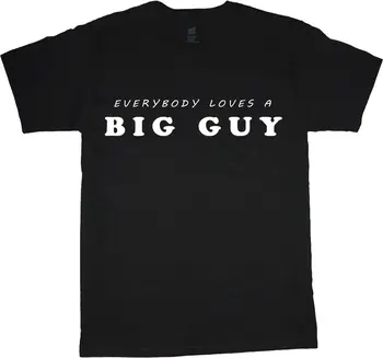 

Big men's t-shirt funny saying big guy decal tee plus size tall 4X 5X 6X 7X 10X