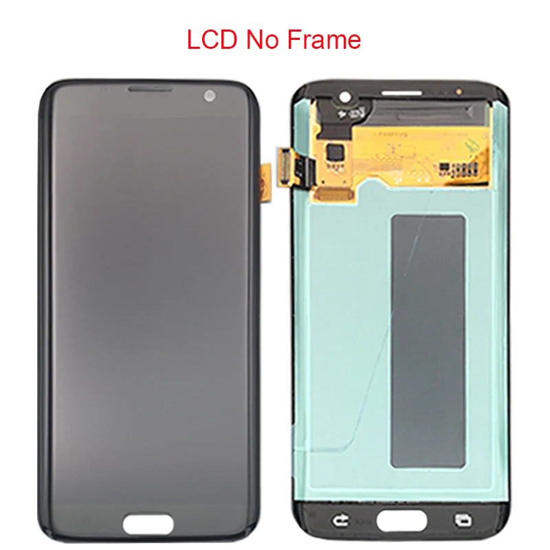 ЖК дисплей для SAMSUNG GALAXY S7 Edge дигитайзер сенсорного экрана 5 дюйма Samsung G935F G935 Замена