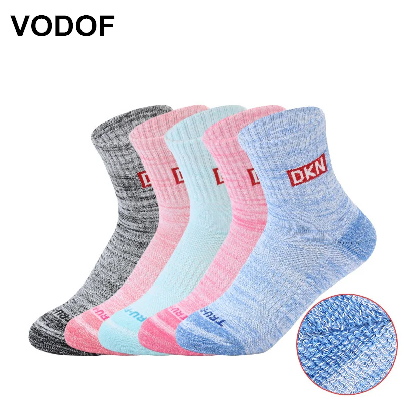5 пар женские хлопковые носки в полоску | Женская одежда