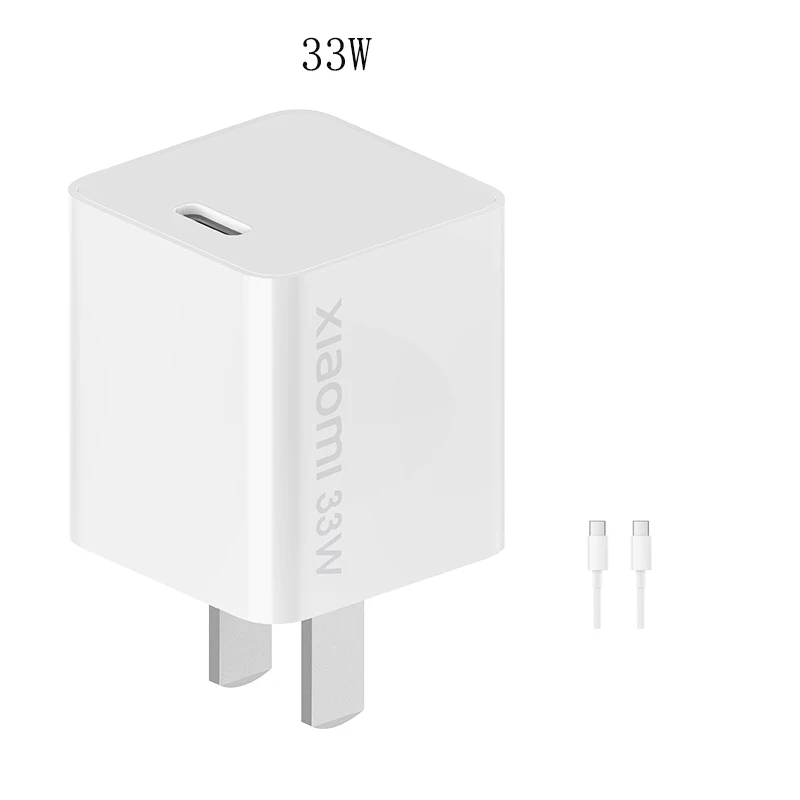 Xiaomi GaN 33W/55W/65W Charging Head Type-C Charging Cable Quick Power Adapter