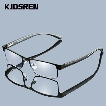 

Retro High Quality Men Titanium alloy Eyeglasses Non spherical 12 Layer Coated lens reading glasses +1.5 +2.0 +2.5 +3.0 +3.5+4.0