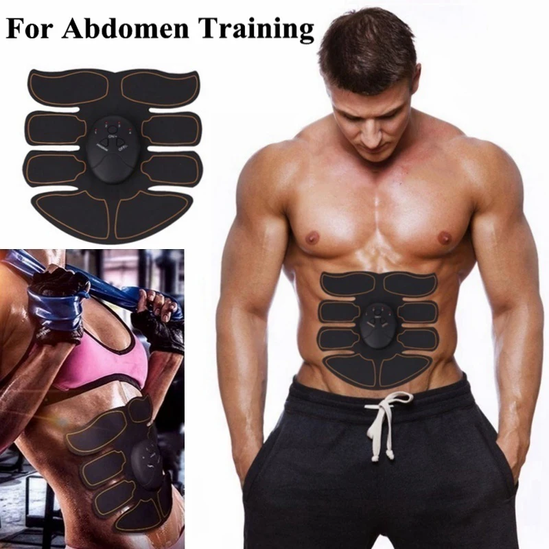 

EMS Wireless Muscle Stimulator ABS Abdominal Muscle Trainer Toner Body Fitness Hip Trainer Shaping Patch Sliming Trainer Unisex