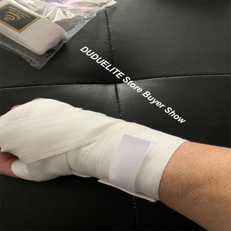 2 لفات 1.5/2/3/5 متر القطن الملاكمة ضمادة الرياضة...