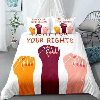 

Abstract Hand Arm Duvet Cover Set White Bedding Sets Bedroom Decor Bed Set Doona Quilt Comforter Cover with Pillowcases Dropship