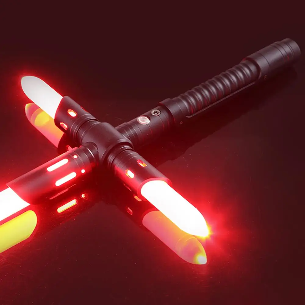 YanQing Kylo Ren лазерный большой крест металлический световой меч игрушки тяжелый дуэли светодиодный джедай Смит световой меч с FOC FX световой меч Реплика