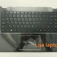 Для lenovo верхний чехол l Yoga 3 14 b w/KB USA C-Cover с клавиатурой touch pad черный бренд 5CB0H35644