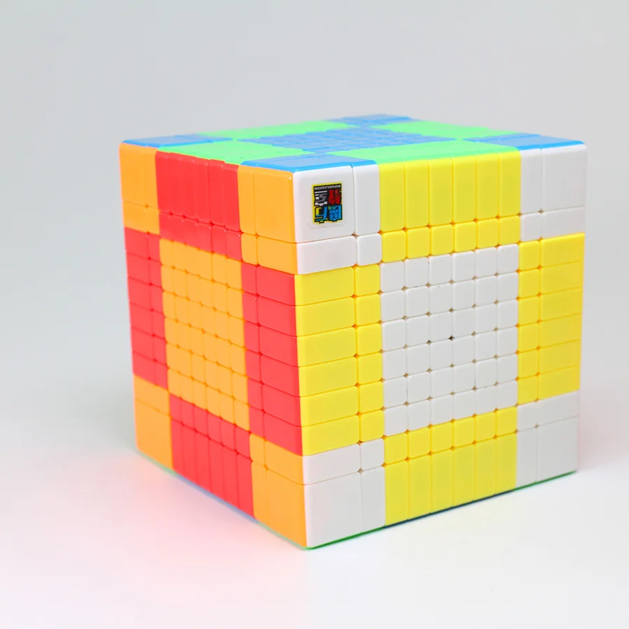 Moyu Meilong 10x10 Cube speed Magic11x11x11 10x10 Cube Puzzle Magico Cubo 11x11 Профессиональный Кубик Рубика без наклеек для детских игрушек