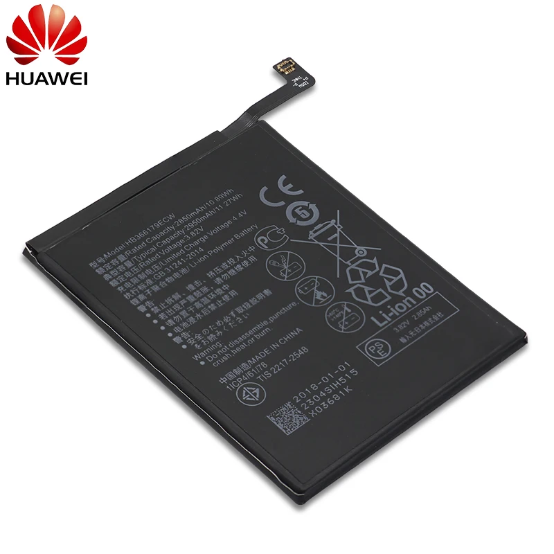 Аккумулятор для телефона HuaWei HB366179ECW Huawei Nova 2 CAZ AL10 сменные батареи 2950