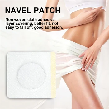 

10pcs/set Salon Weight Loss Portable Chinese Style Travel Fat Burning Glue Pads Navel Patch Home For Slimming Multifunction