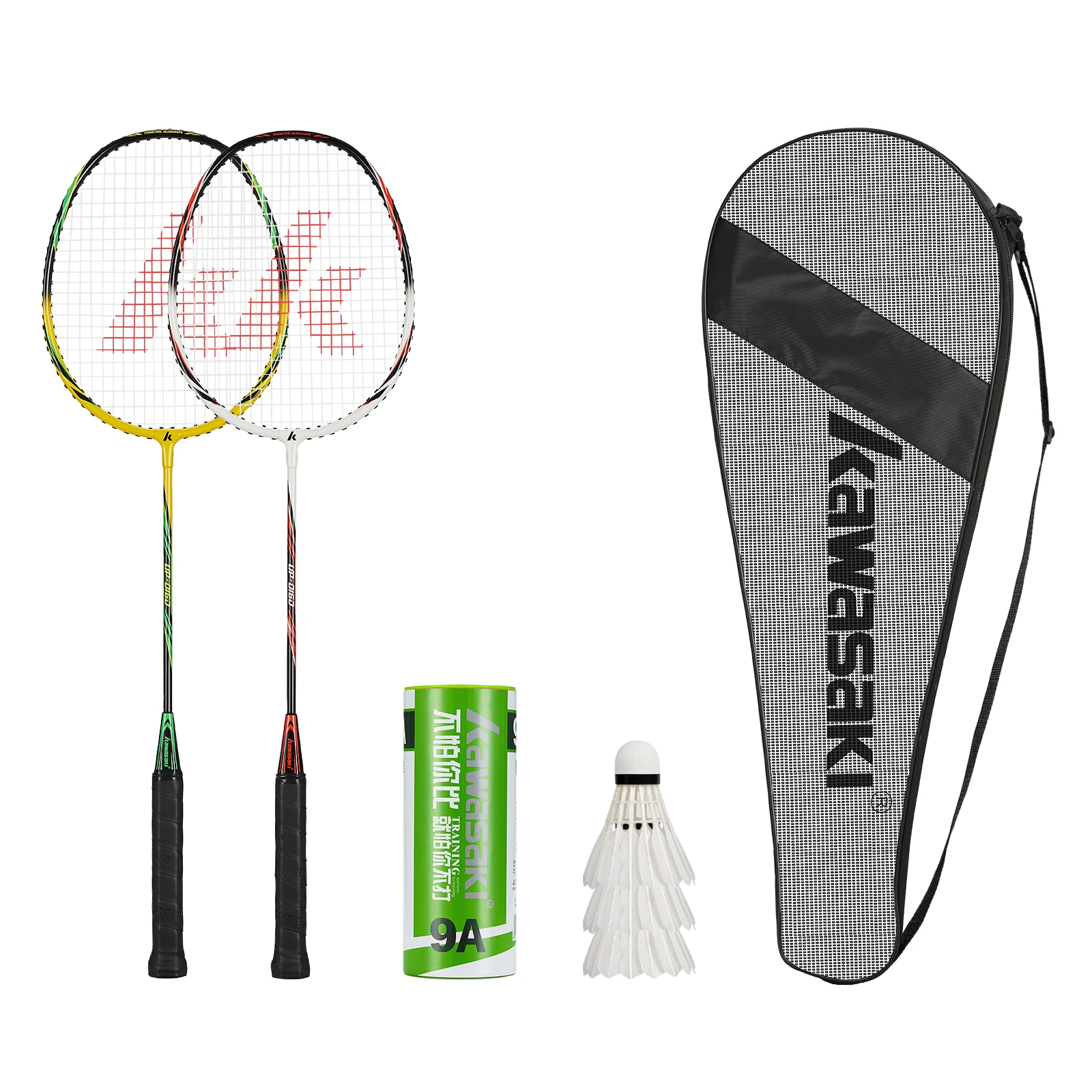 Kawasaki Badminton Racket 1u Aluminum Alloy Frame Badminton Racquet ...