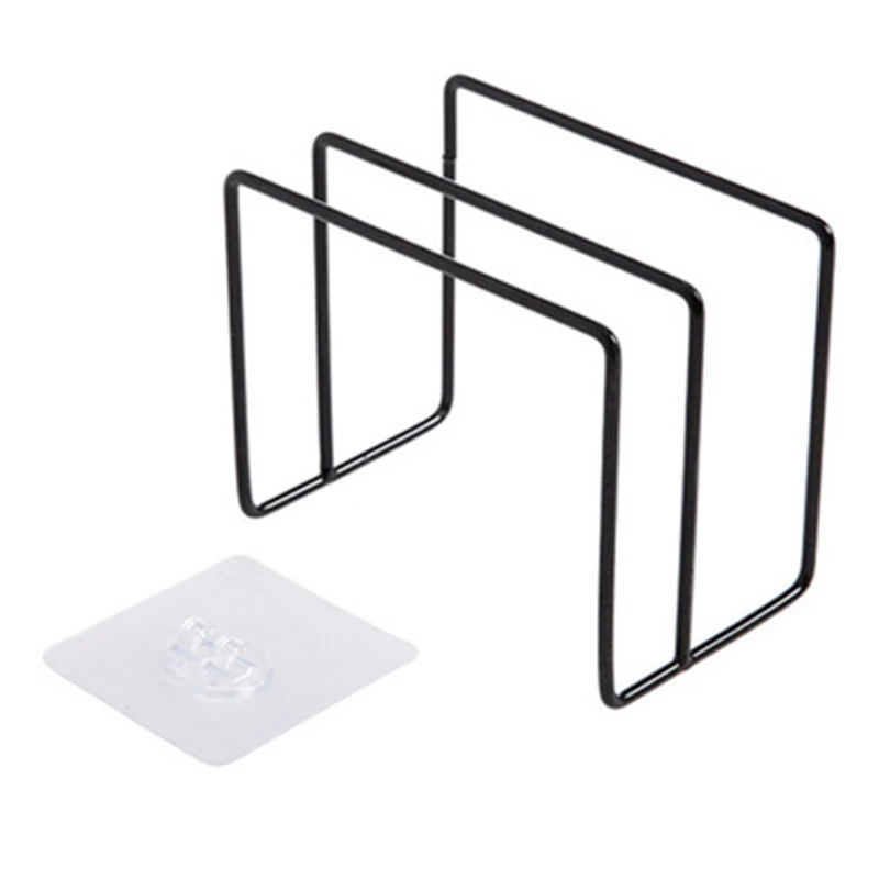 Cutting Board Rack Wall Mount Cutting Board Pot Lid Holder Punch