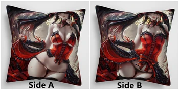 

DATE A LIVE Tokisaki Kurumi Anime two sided Pillow Cushion Case Cover