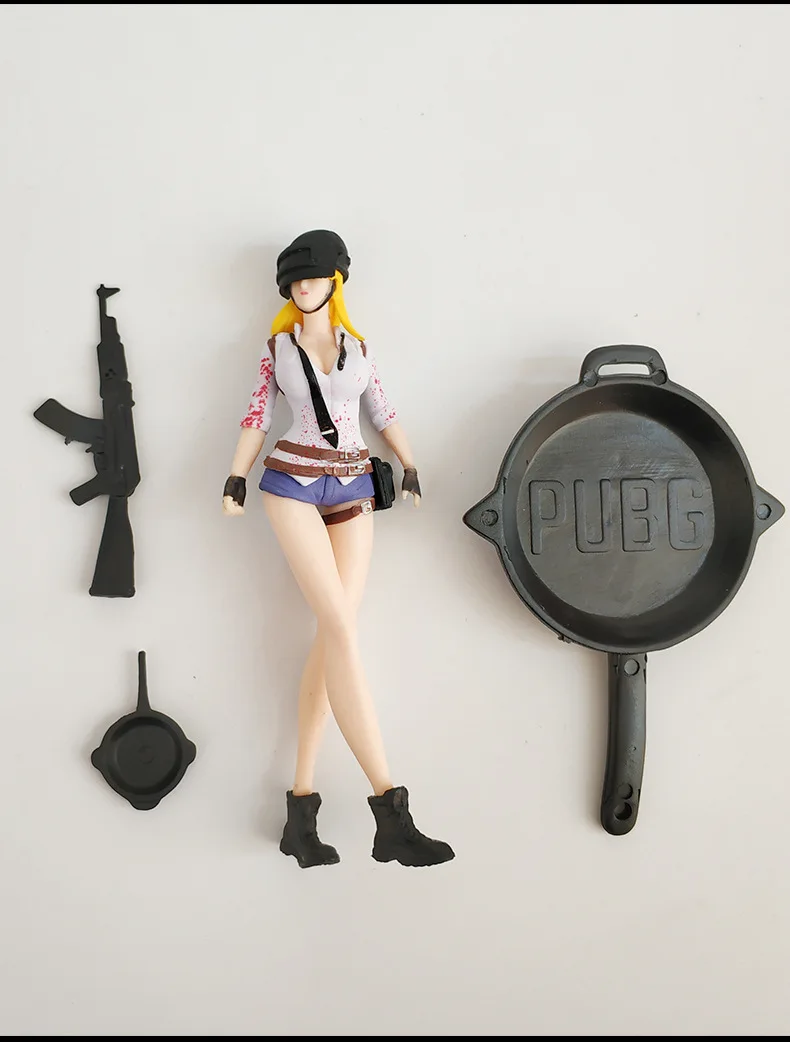 PUBG персонаж мужской и женский Модель игры Playerunknowns Battlegrounds Косплей Фигурки игрушки коллекционные