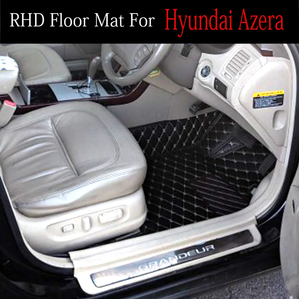 Правый руль/RHD для hyundai ix25 ix35 для Santa Fe Sonata Solaris Tucson verna Veloster 5D carstyling ковровое покрытие