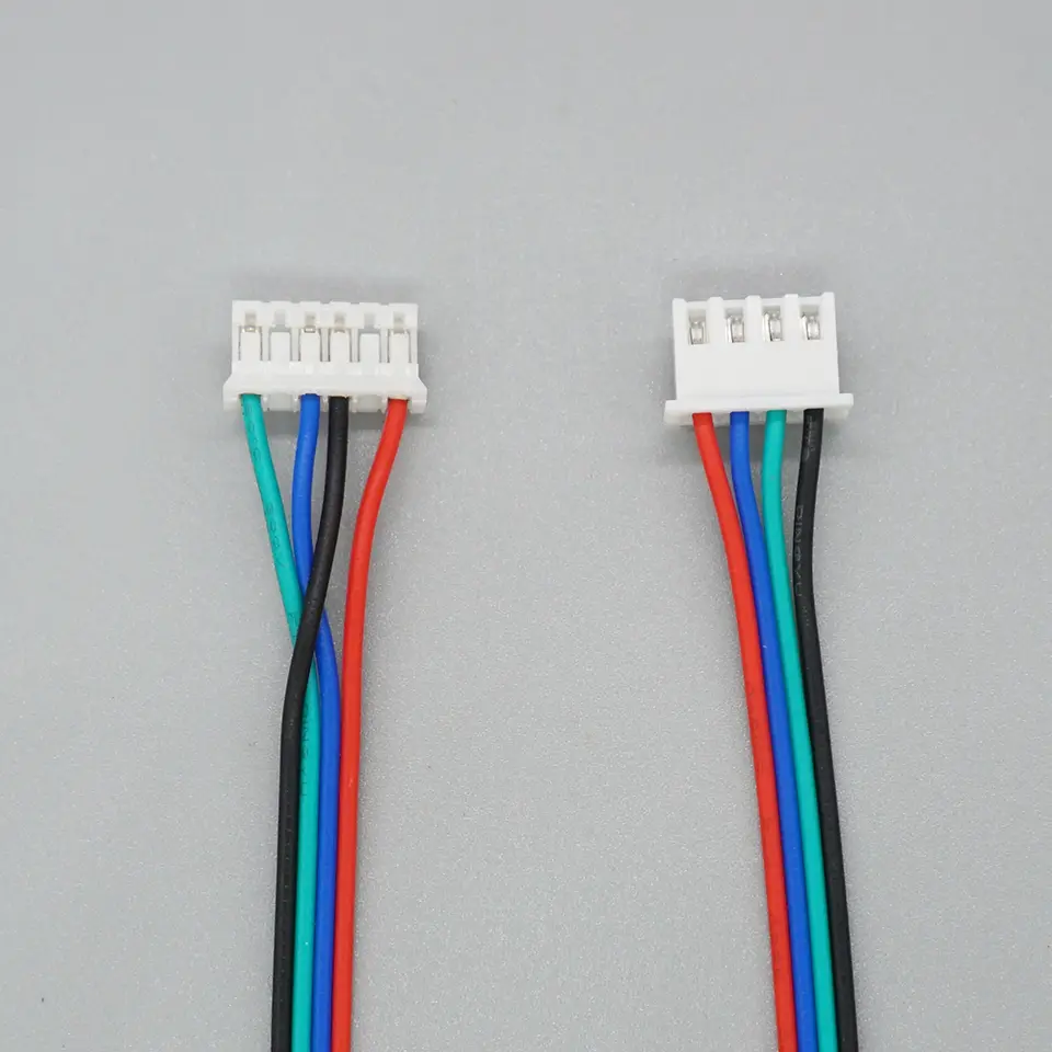 5pcs/Lot 3D Printer Parts Stepper Motor Cable 1M/2M 2.54 4pin-XH2.0 6pin for Stepper Motor Cable Connector image 6