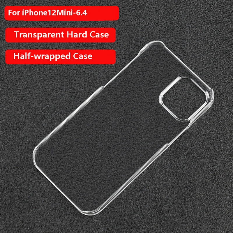 iphone xr clear case Ultra Thin Transparent For Apple iPhone 13 12 Mini 11 Pro Max X Xr XS 7 8 Plus SE 2020 Luxury Hard Shell Half-Wrapped Phone Case iphone 11 case with card holder