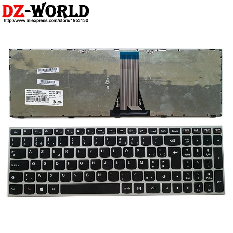 Новая/Оригинальная клавиатура для ноутбука lenovo Ideapad 300-15 ISK 300-17ISK 500-15ACZ series 5N20H03522