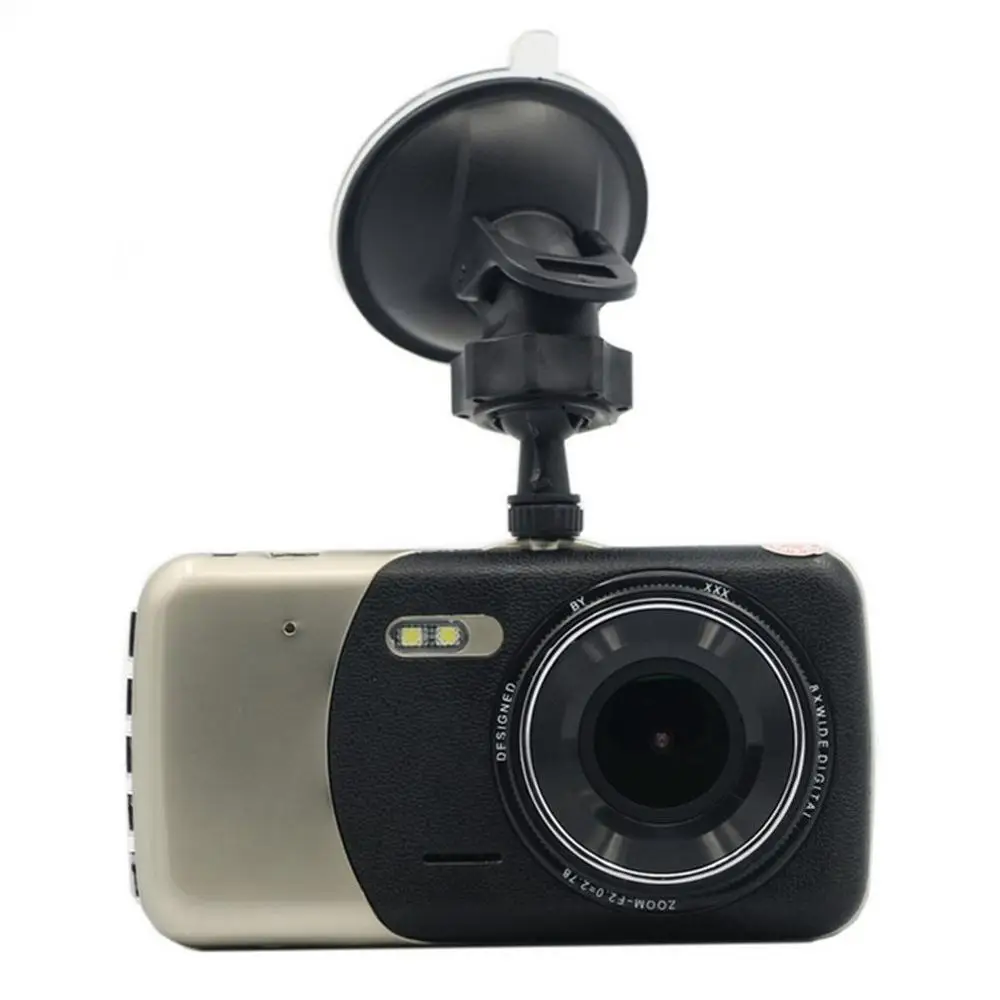 4-дюймовый IPS Full HD 1080P Автомобильный видеорегистратор с широкоугольным объективом
