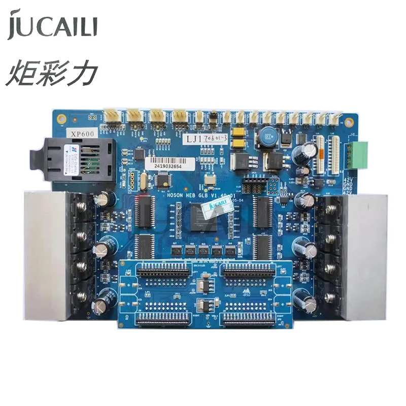 Jucaili один набор двойной xp600 dx5 dx7 5113 печатающая головка Hoson плата принтера для эко сольвентного принтера