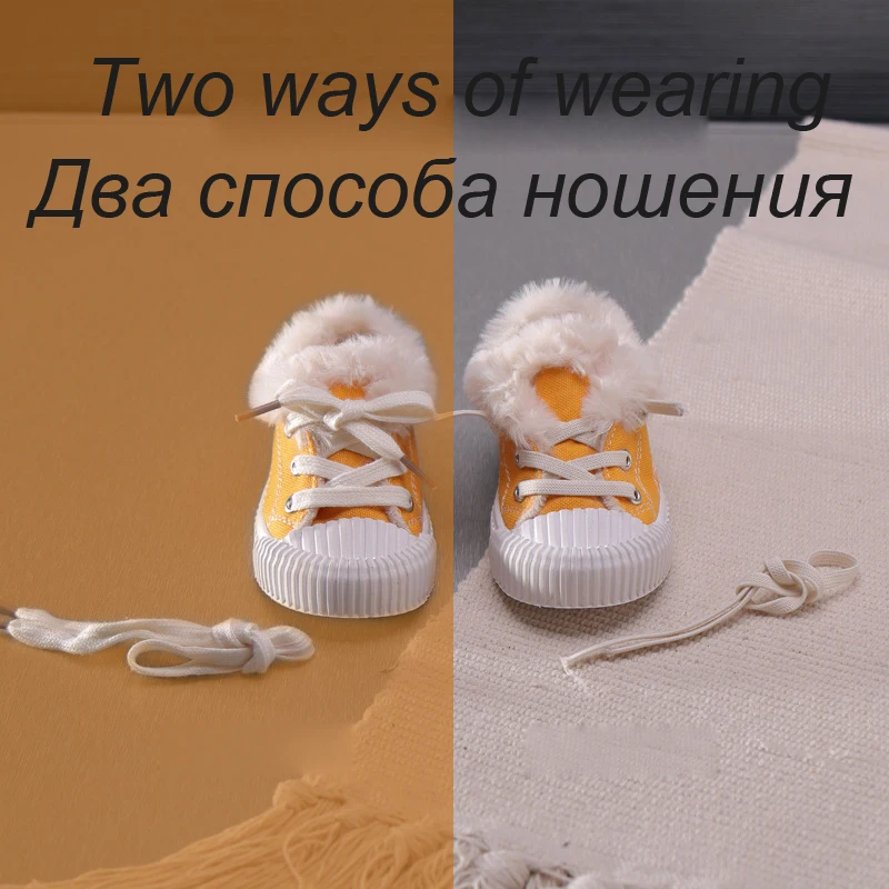 Halozeroo/новые зимние детские туфли на каждый день; спортивные кроссовки с мехом для маленьких девочек; детская теплая парусиновая обувь; брендовые желтые кроссовки для мальчиков; Модные слипоны для малышей; школьные кроссовки