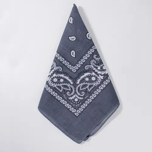 55x55cm Fashion Hip Hop 100% Cotton Bandana Square Scarf Cowboy Cashew Black Red Paisley Headband Print For Women/Men/Boys/Girls - Image 13