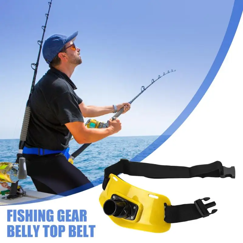 

Professional 90 Degree Adjustable Foam Padded Stand Up Sea Boat Angling Fishing Rod Pole Holder Waist Fish Fighting Belt