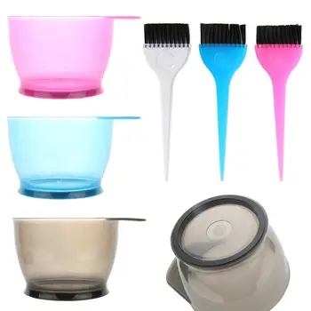 

Hair Coloring Kit Heightened Baked Oil Bowl Comb Dyed Hair Bowl Baked Oil Brush Inverted Hat Hair Salon Tools