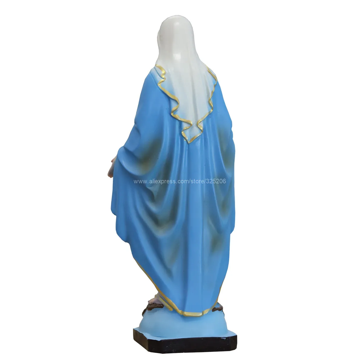 Virgin Mary Lady Grace Statue Catholic Decor Sculpture Figure 30cm Height