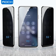 ROCK Private Screen Protector Für iPhone 11 Pro Max XS MAX XR Anti-spy Gehärtetem Glas Für iPhone 7 8 Plus Privatsphäre Glas