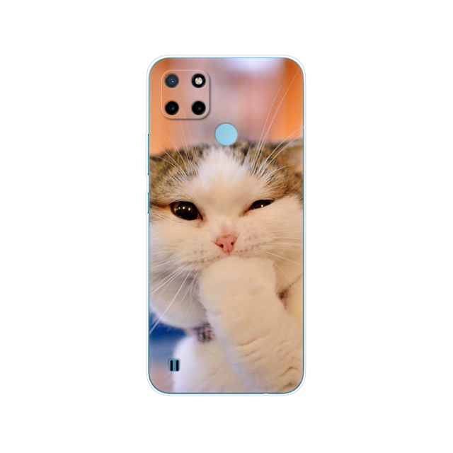 Realme C21Y C25Y Case Silicon Back Cover Phone Case For OPPO Realme C21Y C25Y 4G Soft Case RMX3261 coque TPU bumper 6.5inch
