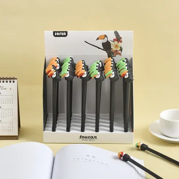 

36PCS/Lot Toucan Gel Soft Creative Animal Students Bird Gel Pen