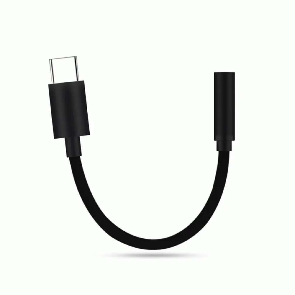 

Type-c to 3.5mm Stereo Audio Earphone Headphone Headset Splitter Adaptor Cable