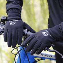 Новые популярные ветрозащитные термозащитные перчатки с сенсорным экраном для спорта на открытом воздухе, водонепроницаемые флисовые перчатки для сноуборда, мужские и женские лыжные перчатки унисекс