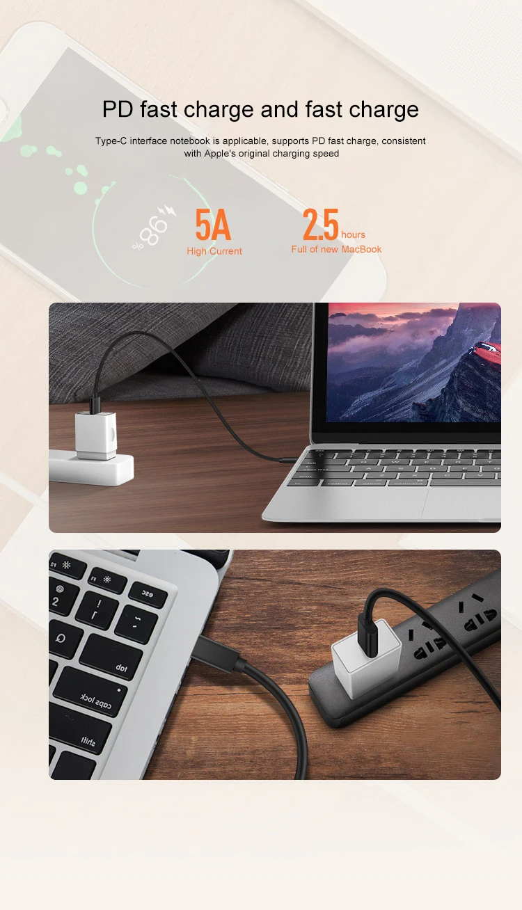 5А тип-c USB папа-папа PD кабель передачи данных для быстрой зарядки PD type C Интерфейс автомобильный зарядный провод быстрое зарядное устройство шнур для samsung Xiaomi
